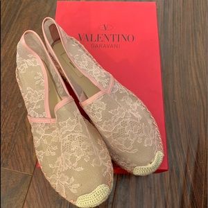 Valentino Pink Espadrilles SZ 8
